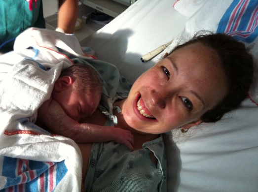 Erin Poirier's daughter is born